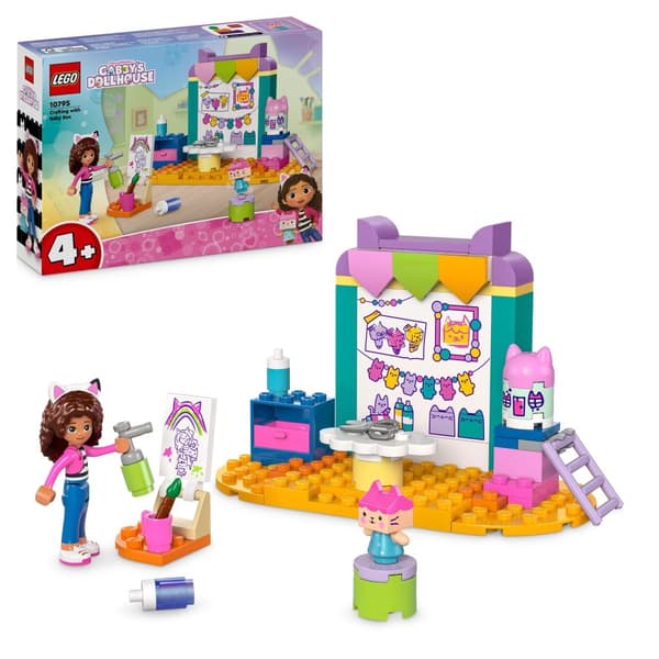 LEGO GABI'S KATTEHUS PAP HÅNDLAVET GABBYS DUKKESTUKSÆT