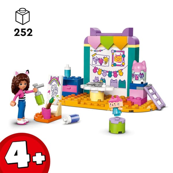 LEGO GABI'S KATTEHUS PAP HÅNDLAVET GABBYS DUKKESTUKSÆT