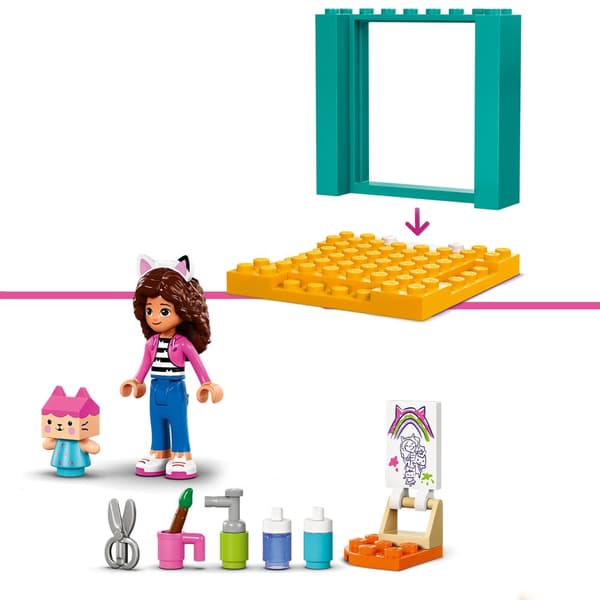 LEGO GABI'S KATTEHUS PAP HÅNDLAVET GABBYS DUKKESTUKSÆT