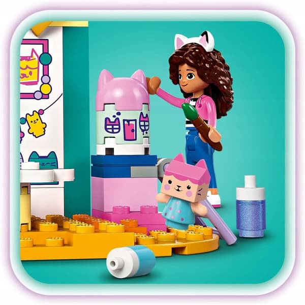 LEGO GABI'S KATTEHUS PAP HÅNDLAVET GABBYS DUKKESTUKSÆT