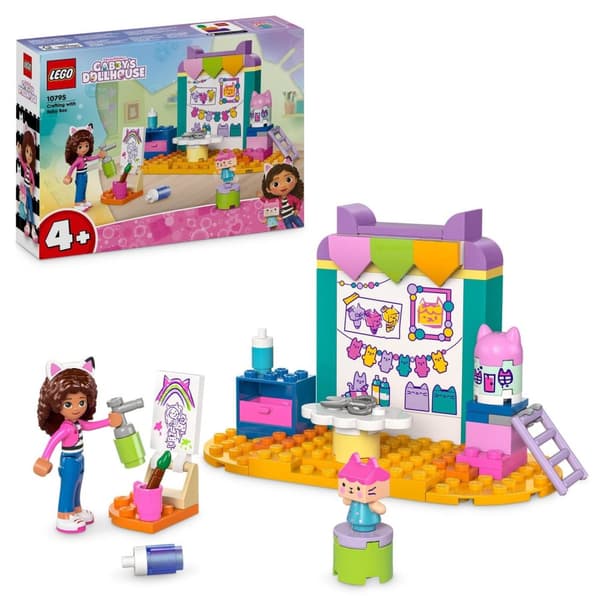 LEGO GABI'S KATTEHUS PAP HÅNDLAVET GABBYS DUKKESTUKSÆT