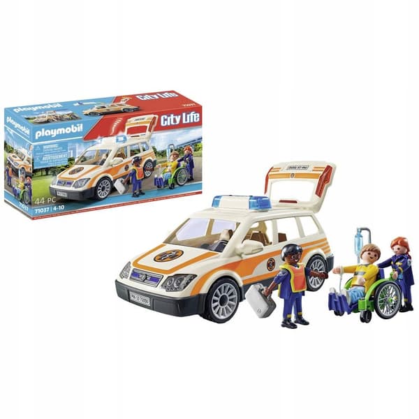 PLAYMOBIL 71037 RÄDDNINGSBIL AMBULANS