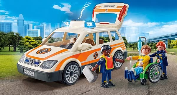 PLAYMOBIL 71037 RÄDDNINGSBIL AMBULANS
