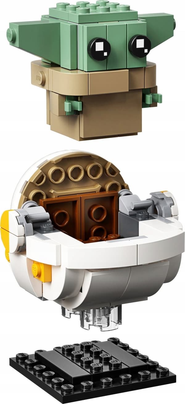 LEGO BrickHeadz Mandalorian 75317 Baby Yoda ny