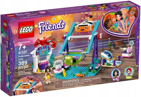 LEGO FRIENDS 41337 UNDERVATTENSKARUSSELLGUNGA ny