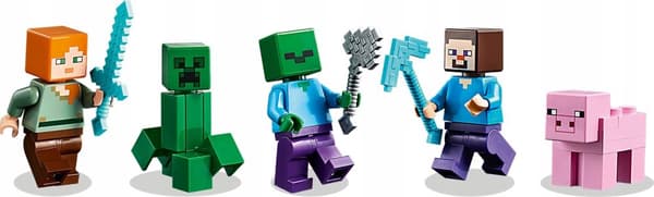 LEGO MINECRAFT 21161 KREATIVT VÆRKSTED 3.0 SLOT