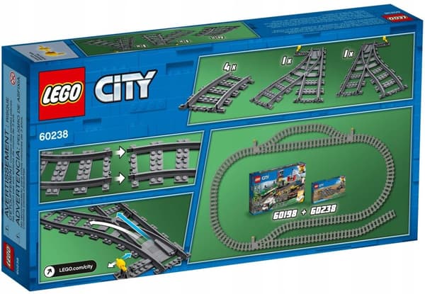 LEGO CITY 60238 SPORSPOR TIL TOGKØ