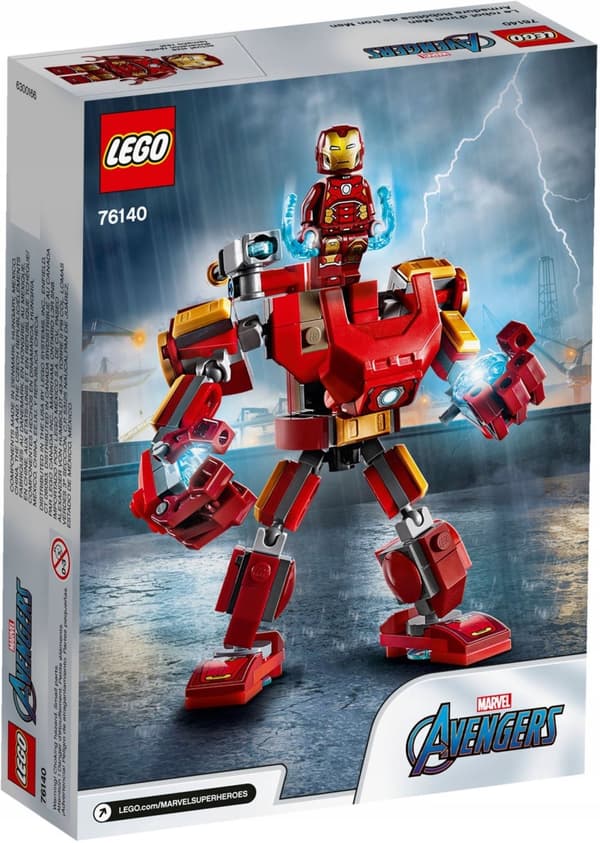 LEGO AVENGERS 76140 MECH IRON MAN ROBOT SUPERHELTE