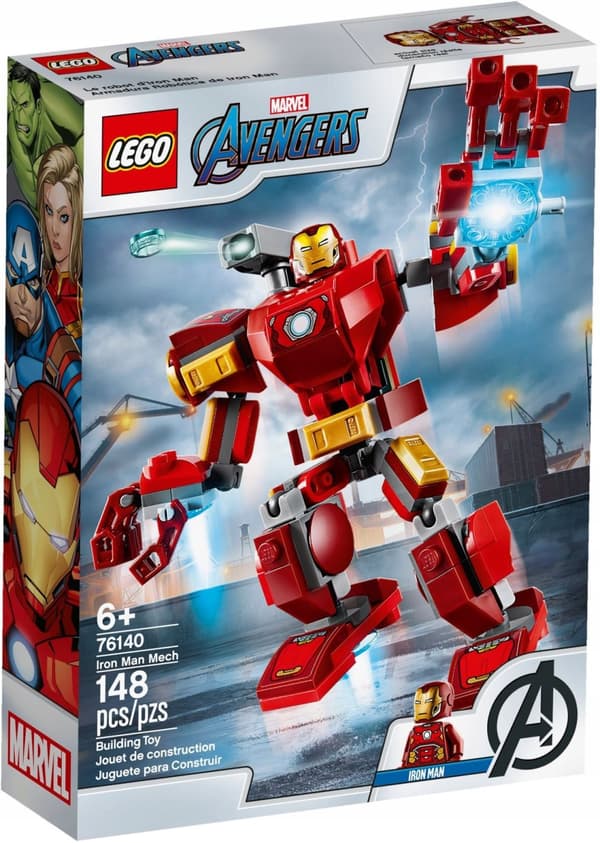 LEGO AVENGERS 76140 MECH IRON MAN ROBOT SUPERHELTE