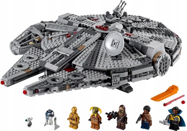 LEGO STAR WARS 75257 MILLENNIUM FALCON R2D2