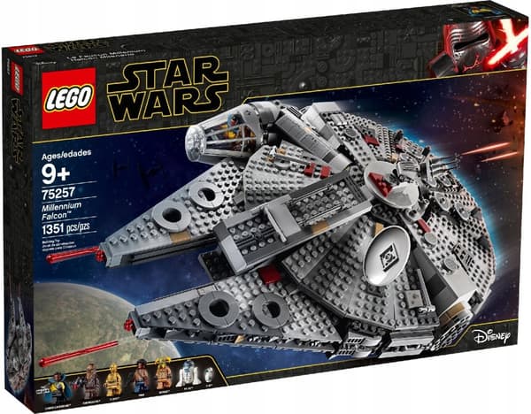 LEGO STAR WARS 75257 MILLENNIUM FALCON R2D2