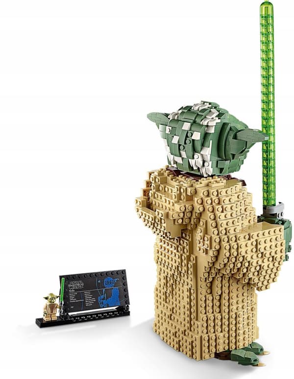 LEGO STAR WARS 75255 STOR FIGUR AF YODA JEDI KNIGHT