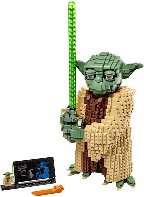 LEGO STAR WARS 75255 STOR FIGUR AF YODA JEDI KNIGHT