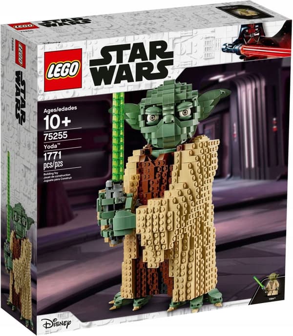 LEGO STAR WARS 75255 STOR FIGUR AF YODA JEDI KNIGHT