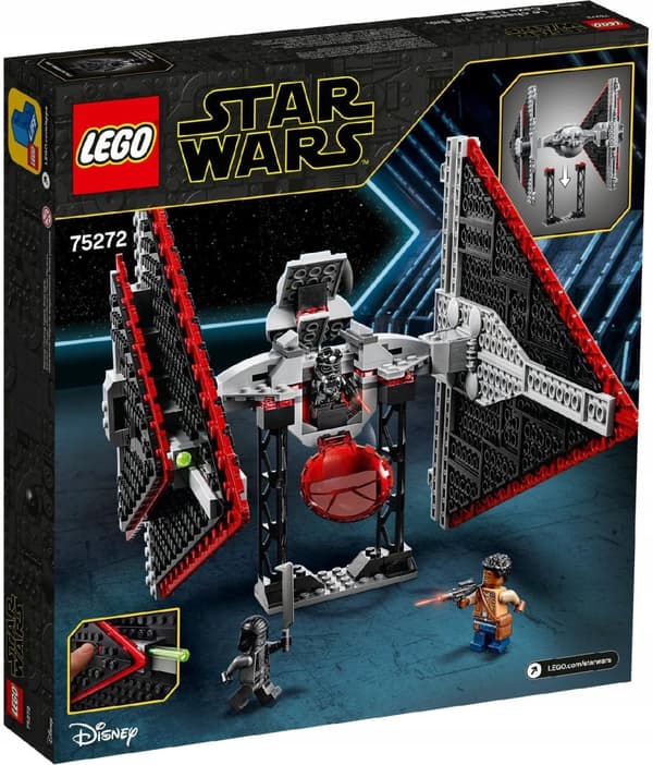 LEGO STAR WARS 75272 SITH TIE FIGHTER SITH FINNE