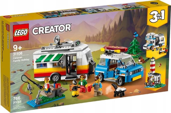 LEGO CREATOR 31108 CAMPINGVOGN CAMPINGVOGN CAMPING