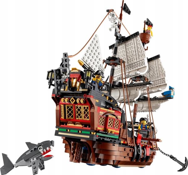 LEGO CREATOR 3 i 1 31109 PIRATSKIB BÅD