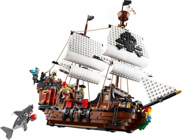 LEGO CREATOR 3 i 1 31109 PIRATSKIB BÅD