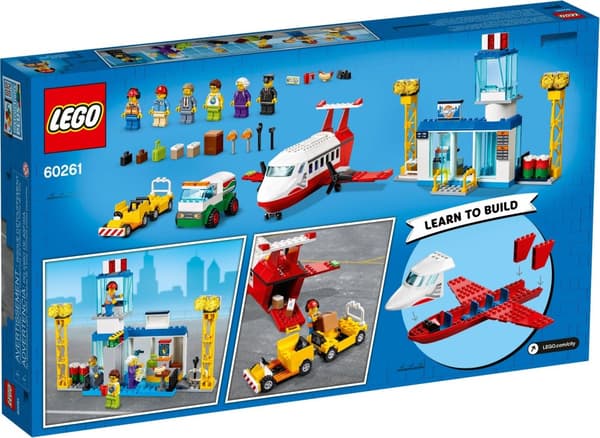 LEGO CITY 60261 FLY LUFTHAVN ny
