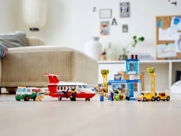 LEGO CITY 60261 FLY LUFTHAVN ny
