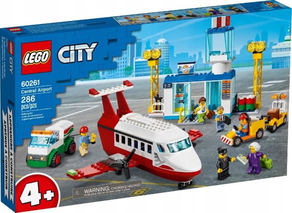 LEGO CITY 60261 FLY LUFTHAVN ny