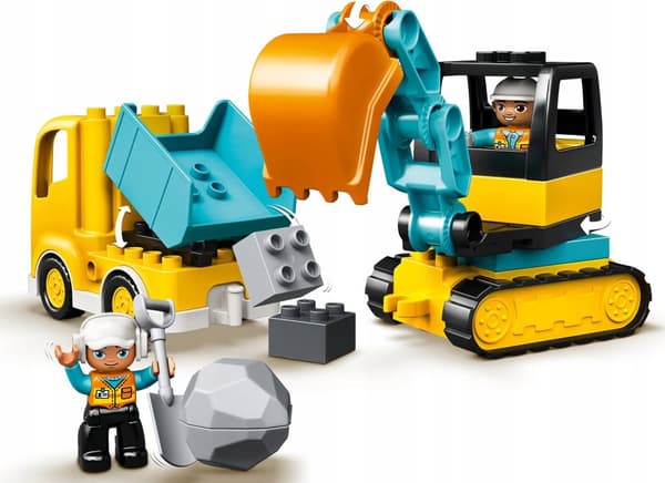LEGO DUPLO 10931 LASTBIL OCH GRÄVMASKIN kloss