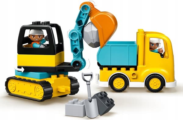LEGO DUPLO 10931 LASTBIL OCH GRÄVMASKIN kloss