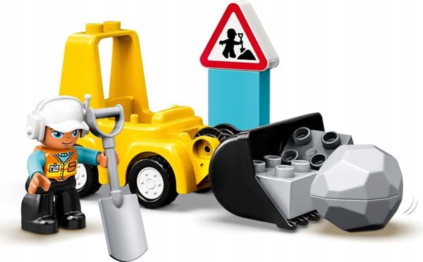 LEGO DUPLO 10930 GRÄVMASKIN LASTARE BULLDOZER klossar