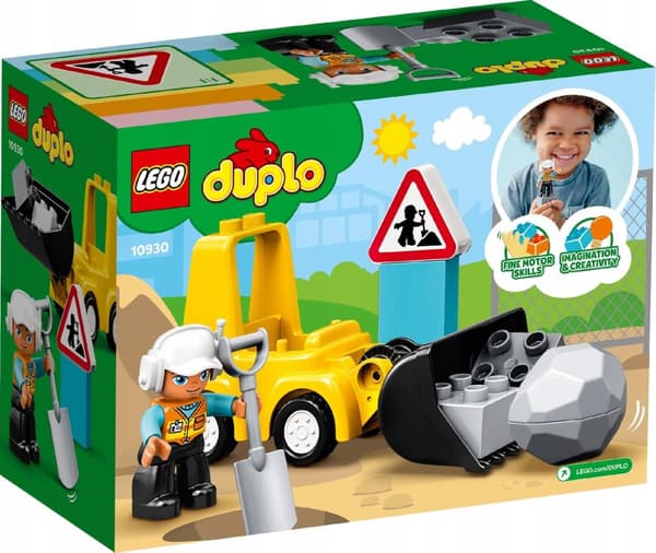 LEGO DUPLO 10930 GRÄVMASKIN LASTARE BULLDOZER klossar