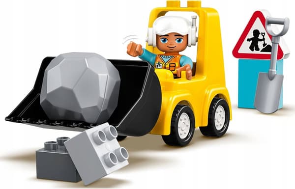 LEGO DUPLO 10930 GRÄVMASKIN LASTARE BULLDOZER klossar