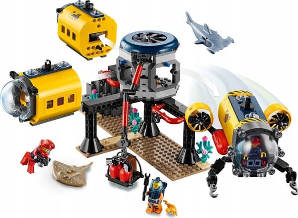LEGO CITY 60265 HAVOPDORSKNINGSBASE UNDERVANDSSTATION