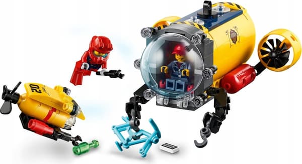LEGO CITY 60265 HAVOPDORSKNINGSBASE UNDERVANDSSTATION