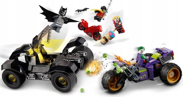 LEGO BATMAN 76159 JOKER MOTOR BATMOBIL DOES HARLE