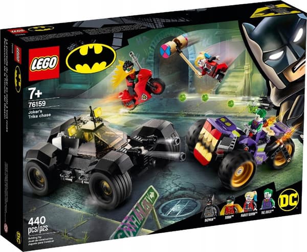 LEGO BATMAN 76159 MOOTTORIJOKERI BATMOBIL ROBBY HARLEY