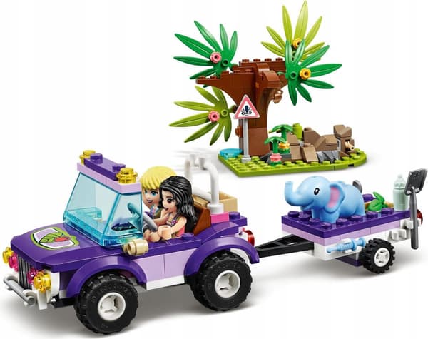 LEGO FRIENDS 41421 ELEFANTIN PELASTUSPALVELUS VAUVANELEFANTTI