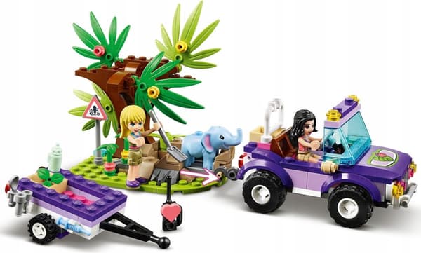 LEGO FRIENDS 41421 ELEFANTIN PELASTUSPALVELUS VAUVANELEFANTTI