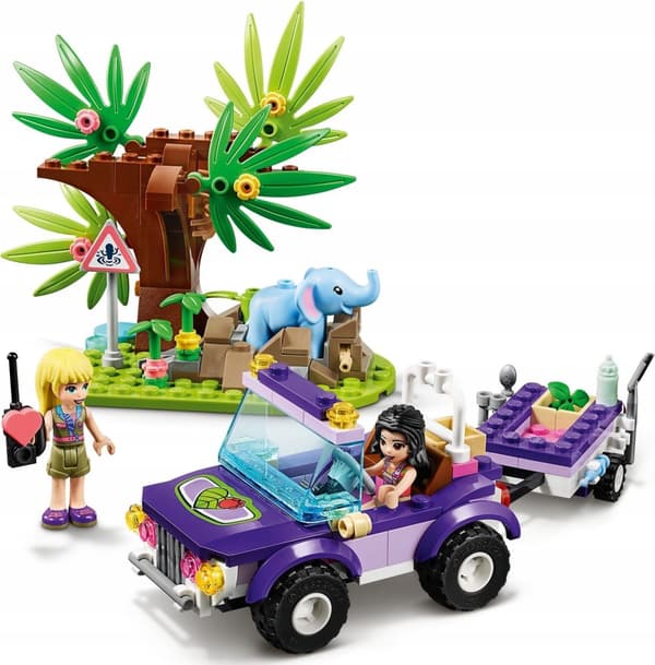 LEGO FRIENDS 41421 ELEFANTIN PELASTUSPALVELUS VAUVANELEFANTTI