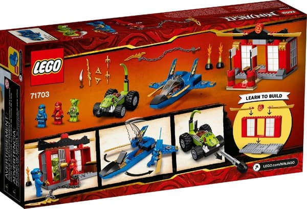 LEGO NINJAGO 71703 SININEN JAY -MYRSKYTAISTELIJA