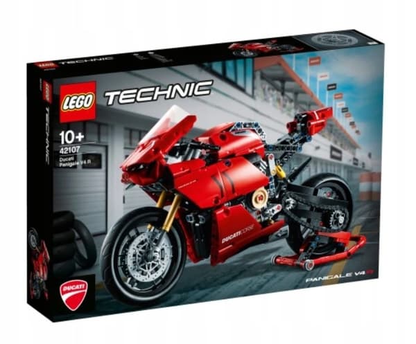 Lego Technic Ducati Panigale V4 R 42107 Motor