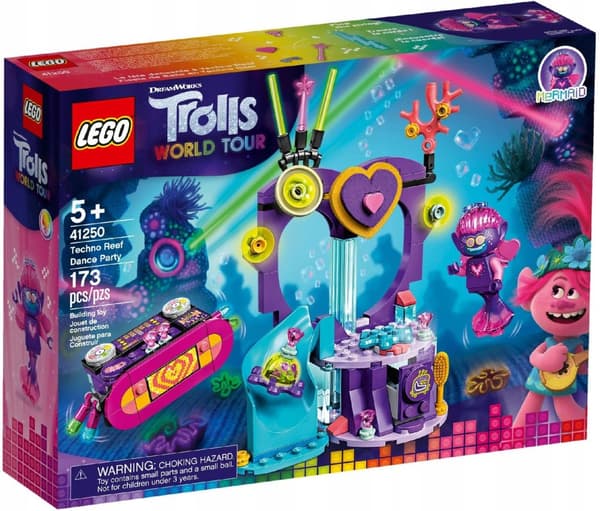 LEGO TROLLS 41250 TROLLS MERENNEITO-KOHTAUS TROLLS-PALA