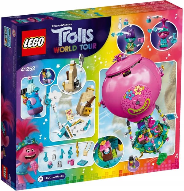 LEGO TROLLS 41252 TROLLS TROLLS BALLONG VALLMO klossar