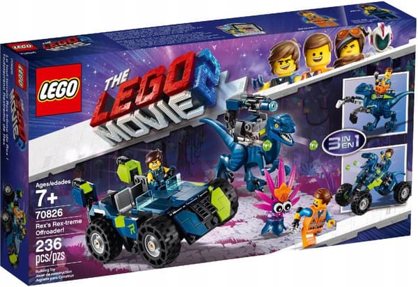 LEGO ELOKUVA 70826 TREX T-REX DINOSAURUS