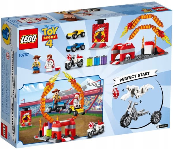 LEGO JUNIORS TOY STORY 10767 POKAZ KASKADER CHUDY