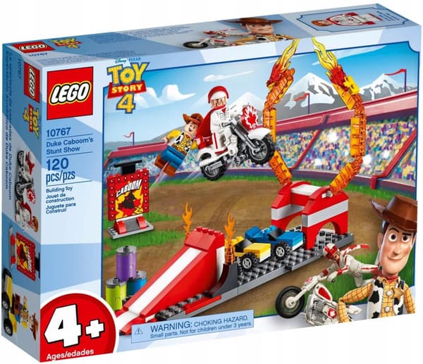 LEGO JUNIORS TOY STORY 10767 POKAZ KASKADER CHUDY