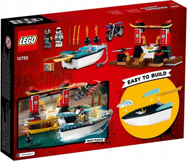 LEGO NINJAGO JUNIORS 10755 ZANE NINJA VATTENJAKT