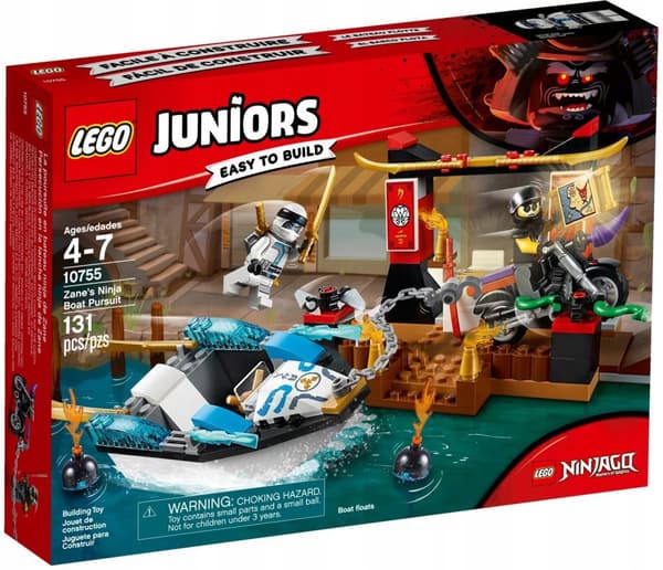 LEGO NINJAGO JUNIORS 10755 ZANE NINJA VATTENJAKT