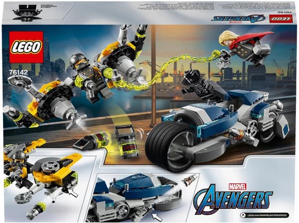 LEGO AVENGERS 76142 THOR MOOTTORI MUSTA PANTTERI -kauppa