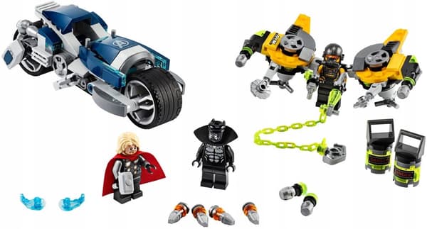 LEGO AVENGERS 76142 THOR MOOTTORI MUSTA PANTTERI -kauppa