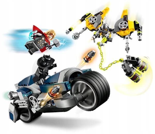 LEGO AVENGERS 76142 THOR MOOTTORI MUSTA PANTTERI -kauppa
