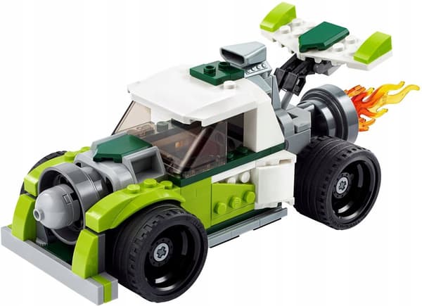 LEGO CREATOR 3i1 31103 RAKETBIL ATV-LAYOUT